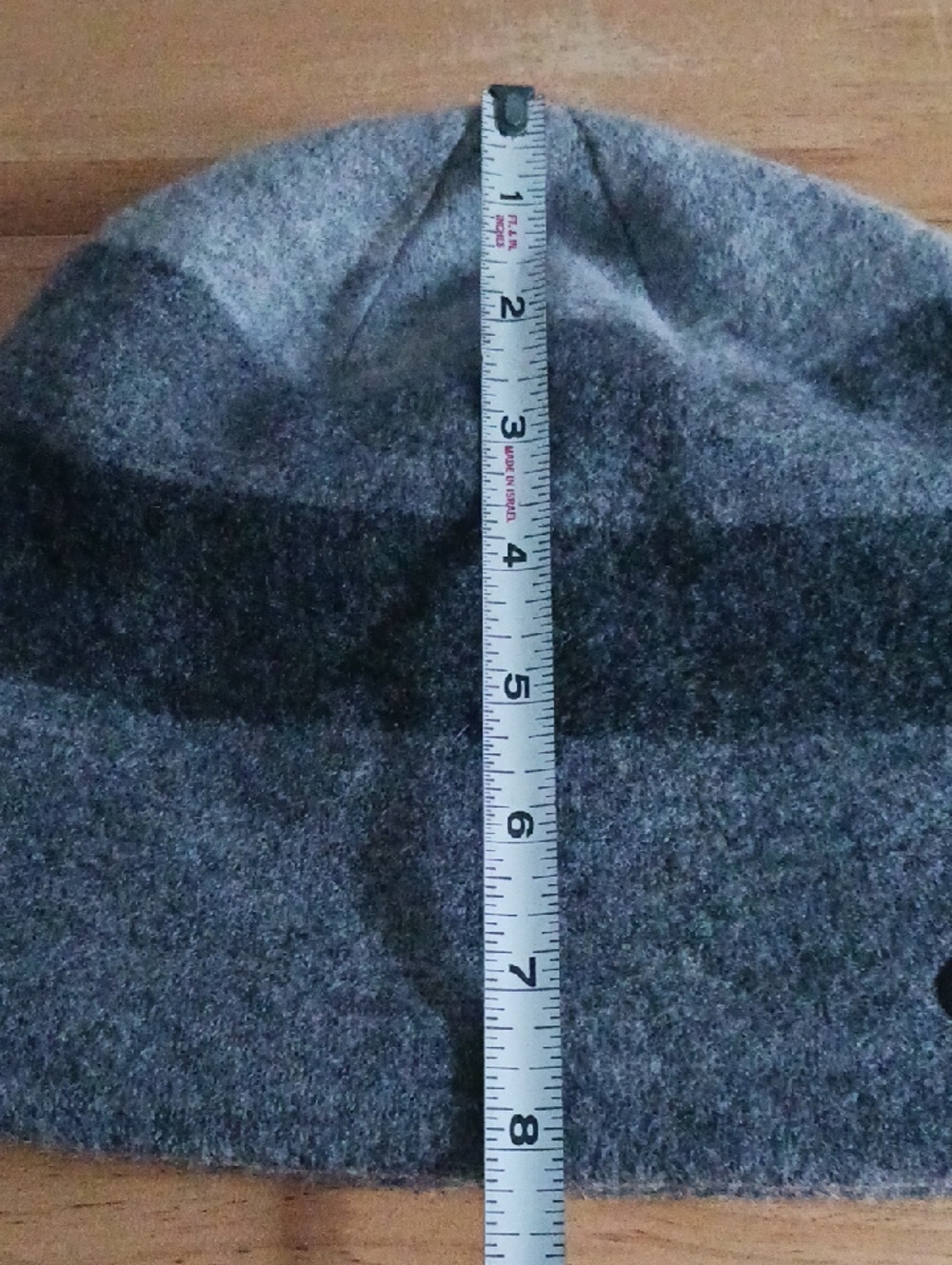 Outdoor Research Gray Striped Merino Wool Beanie - Picture 10 of 10